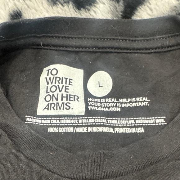 TWLOHA Black Long Sleeve Tee - Picture 2 of 7